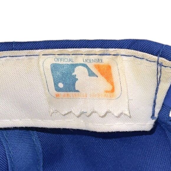 The Game 90s Vintage Chicago Cubs Snapback Hat Blue / White Adjustable OS - Picture 8 of 8